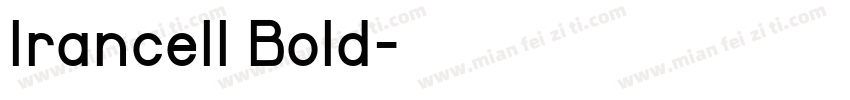 Irancell Bold字体转换